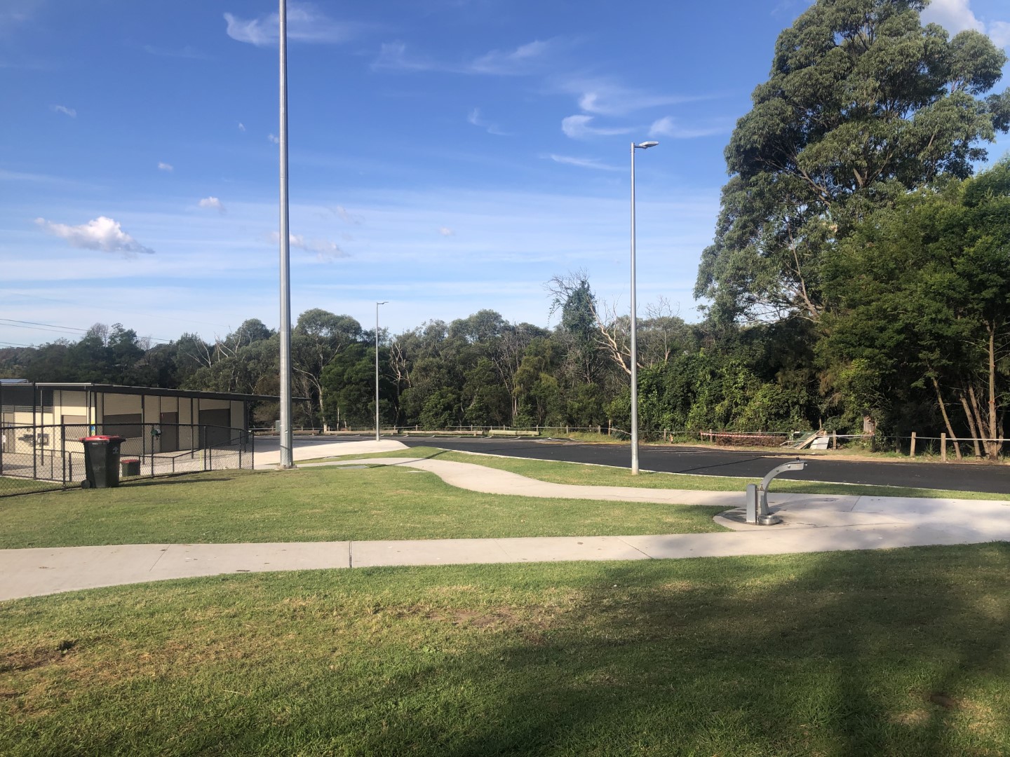 outside amenities building