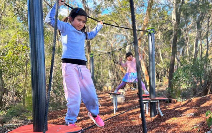 Berry Park play equipment
