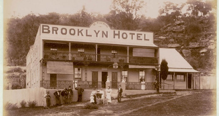 Old photo of Brooklyn Hotel