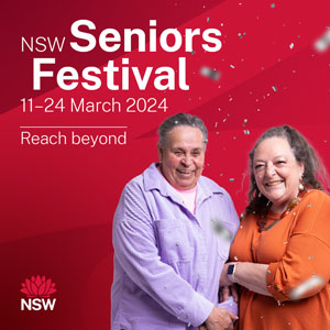 Seniors Festival 2024 branding