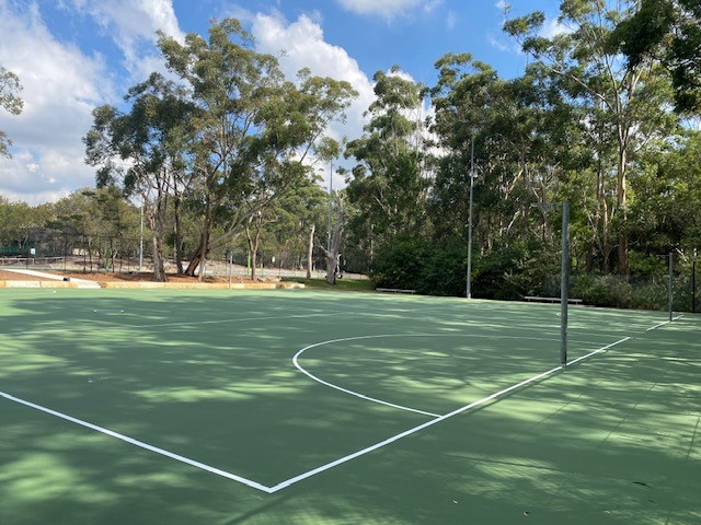 new netball court