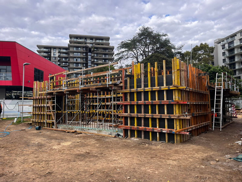 grandstand construction