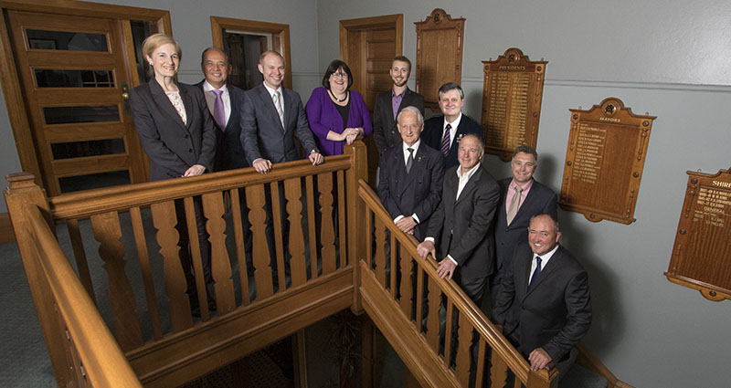 councillors stairs