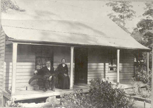 hugh and rachel fear at their house