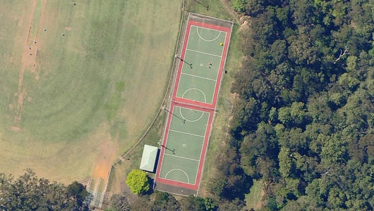 Normanhurst Oval Netball Courts