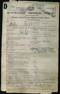 Image of Robert Turner's Attestation papers