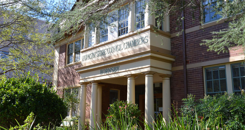 Hornsby Shire Council chambers 