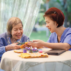 Dementia patient