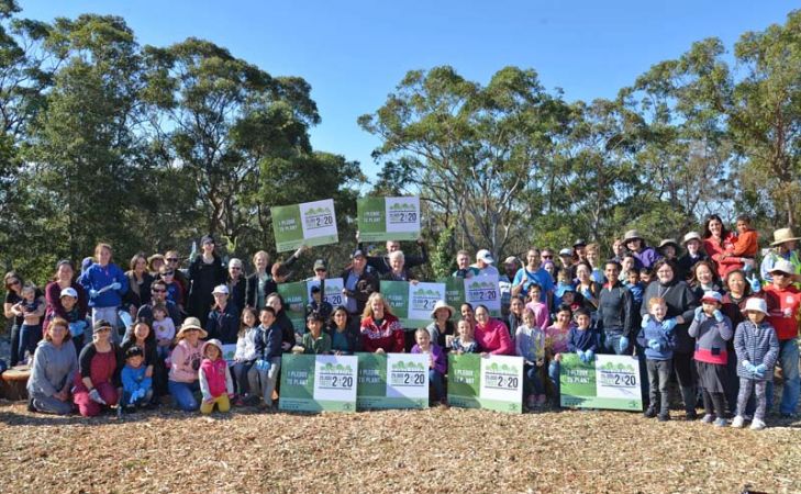 Rofe Park tree planting day - July 2018