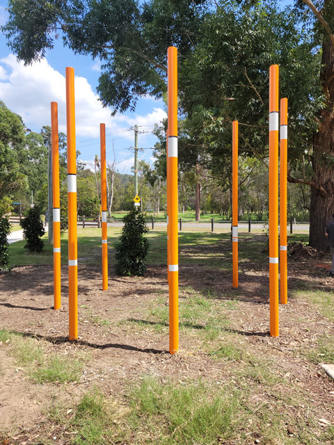 Wisemans Ferry flood markers