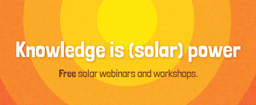 knowledge is (solar) power