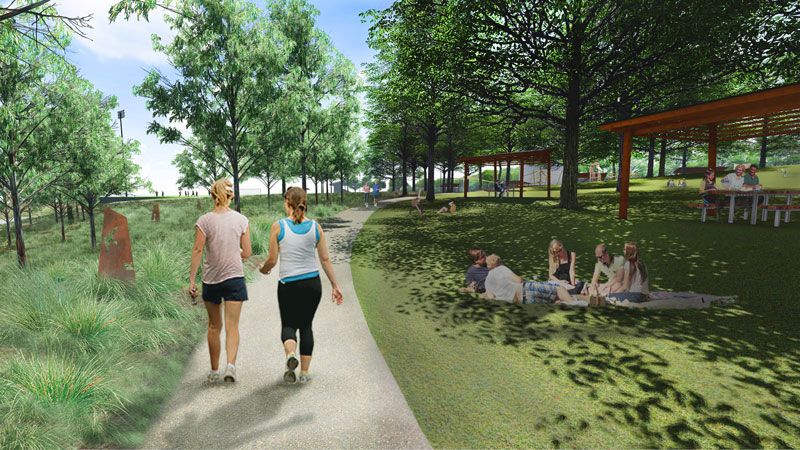 Westleigh Park Walking track