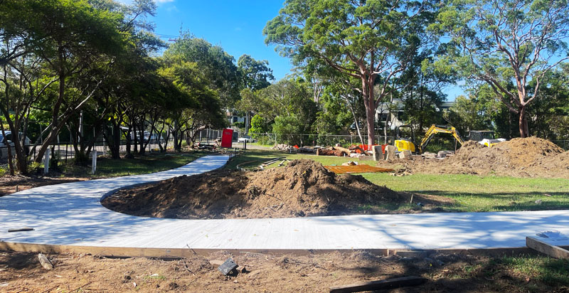Norman Avenue works Feb 2025