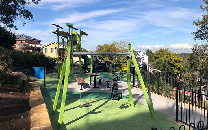 playground with equipment