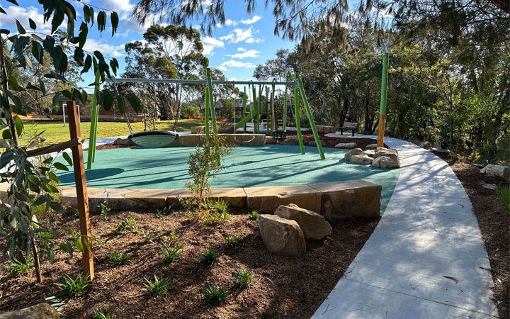 Berry Park play equipment