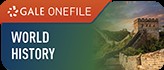 Image of the logo for Gale OneFile World History