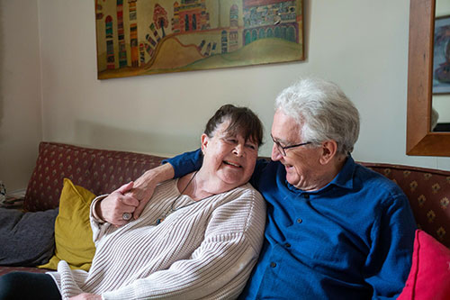 couple sitting