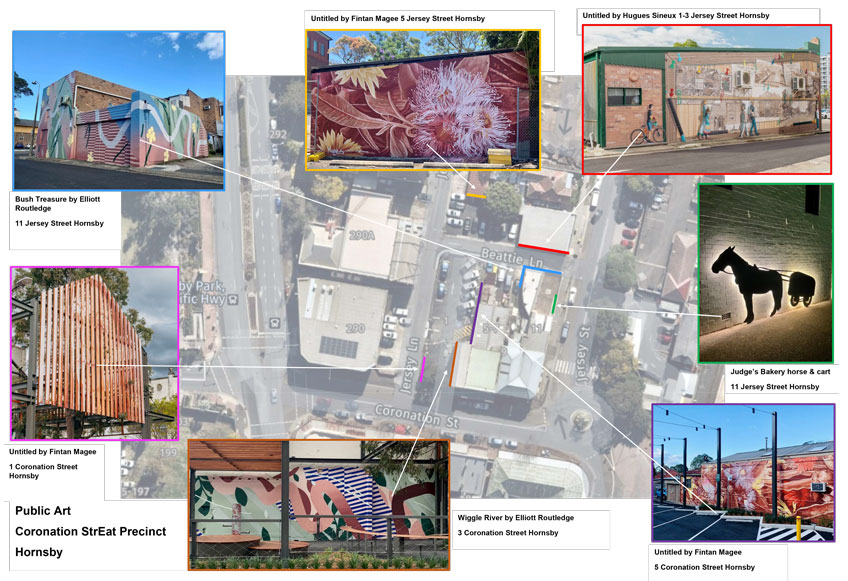 Coronation street public art locations