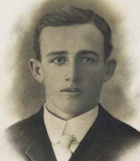 Portrait photograph of Percy Allen