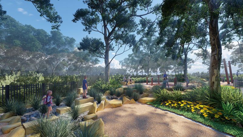 Westleigh Park Playground Perspective