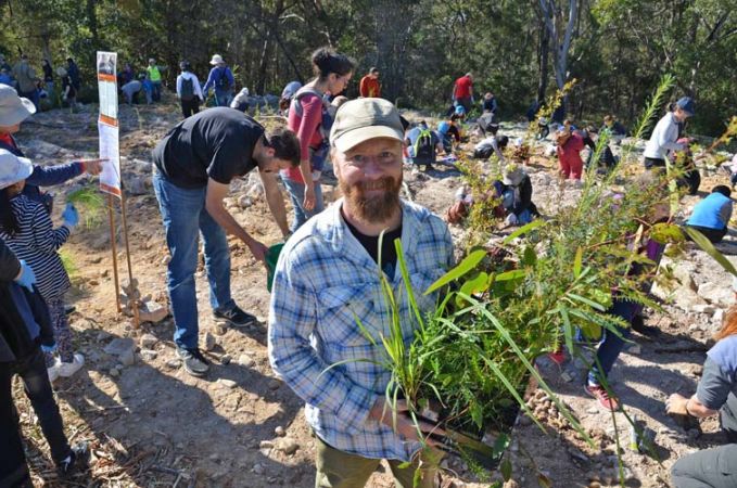 Rofe Park tree planting day - July 2018