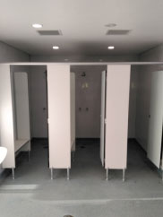 internal view of amenities