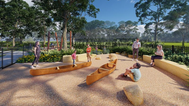 Westleigh Park Playground Perspective