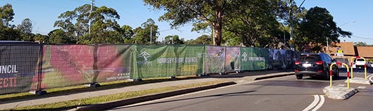 beecroft banner signage