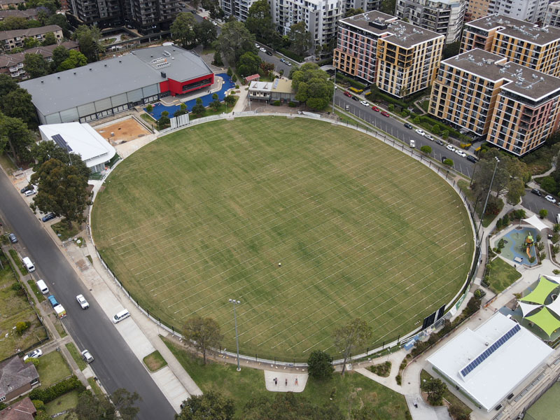 Mark Taylor oval aerial