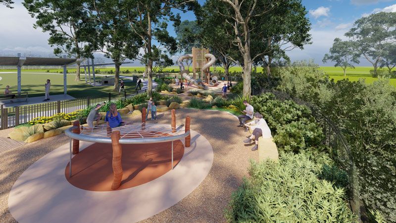 Westleigh Park Playground Perspective