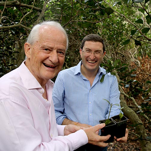 Mayor Philip Ruddock and Julian Leeser