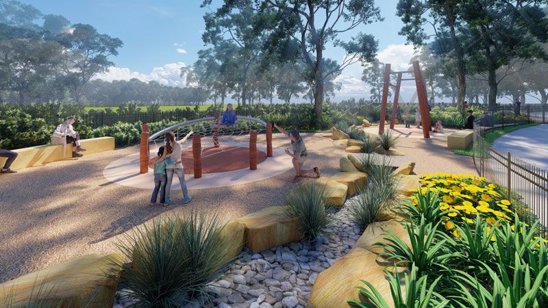 Westleigh Park Playground Perspective