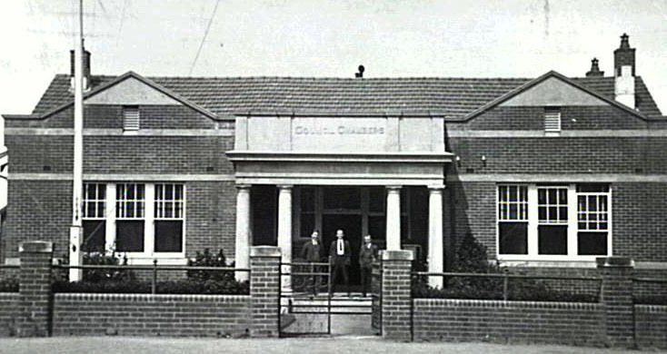 council chambers 1919