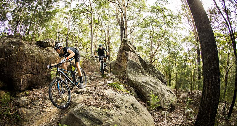 mountain-biking