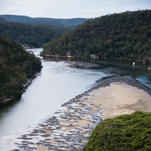 Hawkesbury River aerial photo