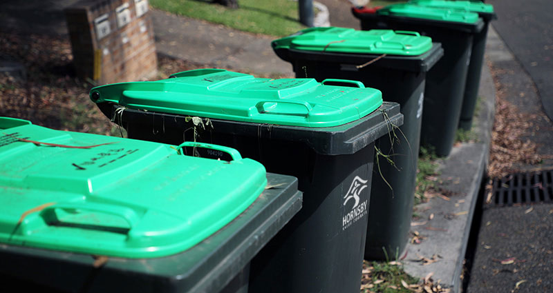 green bins