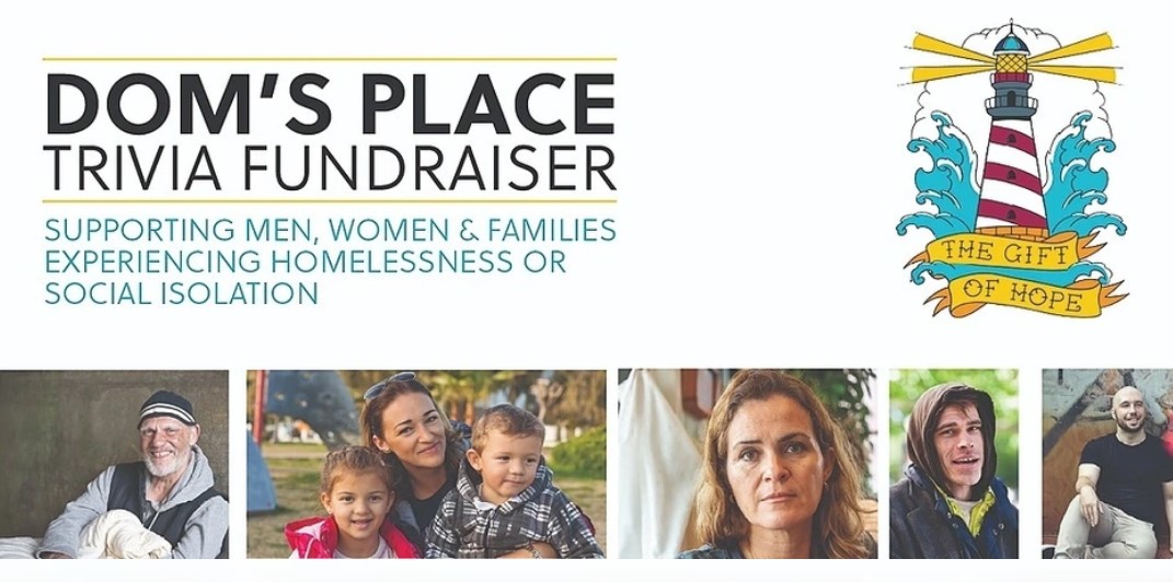 Dom's Place Trivia Fundraiser for homelessness