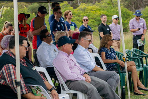 Crowd at the launch event © Hornsby Shire Council