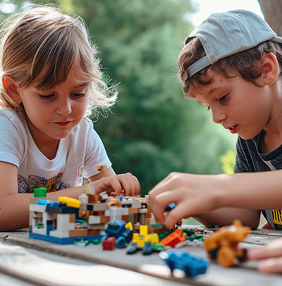 young people playing together