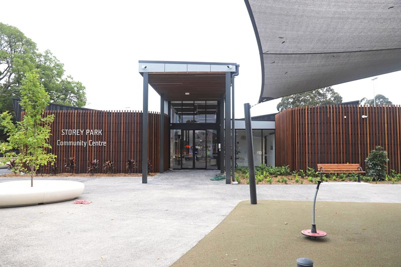 entrance to Storey Park Community Centre