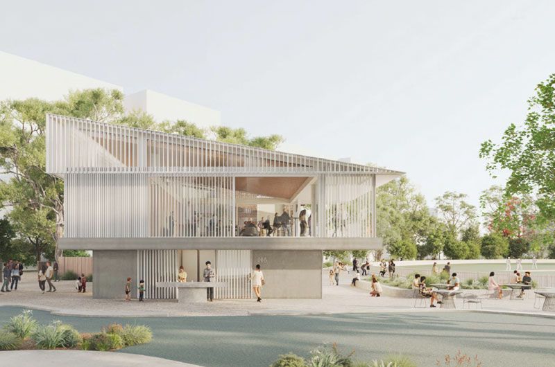 Waitara Grandstand artist impression
