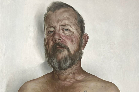 Dave Snook - Labour Plein Air - oil on board